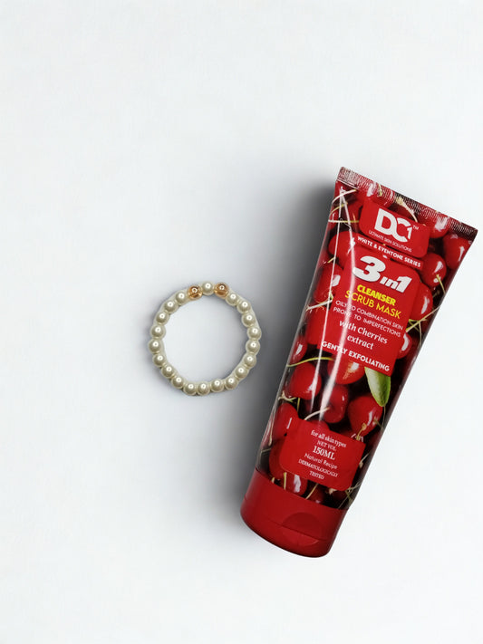 DC 3-in-1 Scrub Mask + Bracelet Combo (Multiple Options)