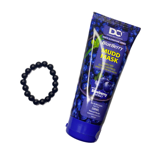 Blueberry Mudd Mask + Bracelet Combo