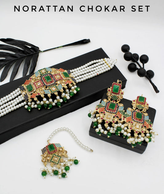 Norattan Chokar Set